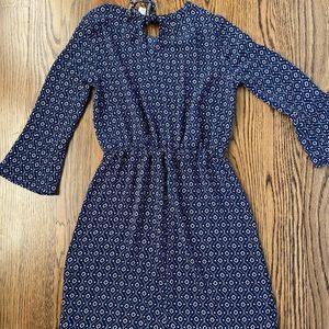 Navy blue dress